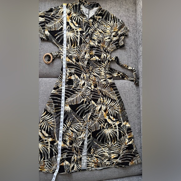 ZARA Tropical Maxi small Dress β Brand New Without Tag - Picture 9 of 12